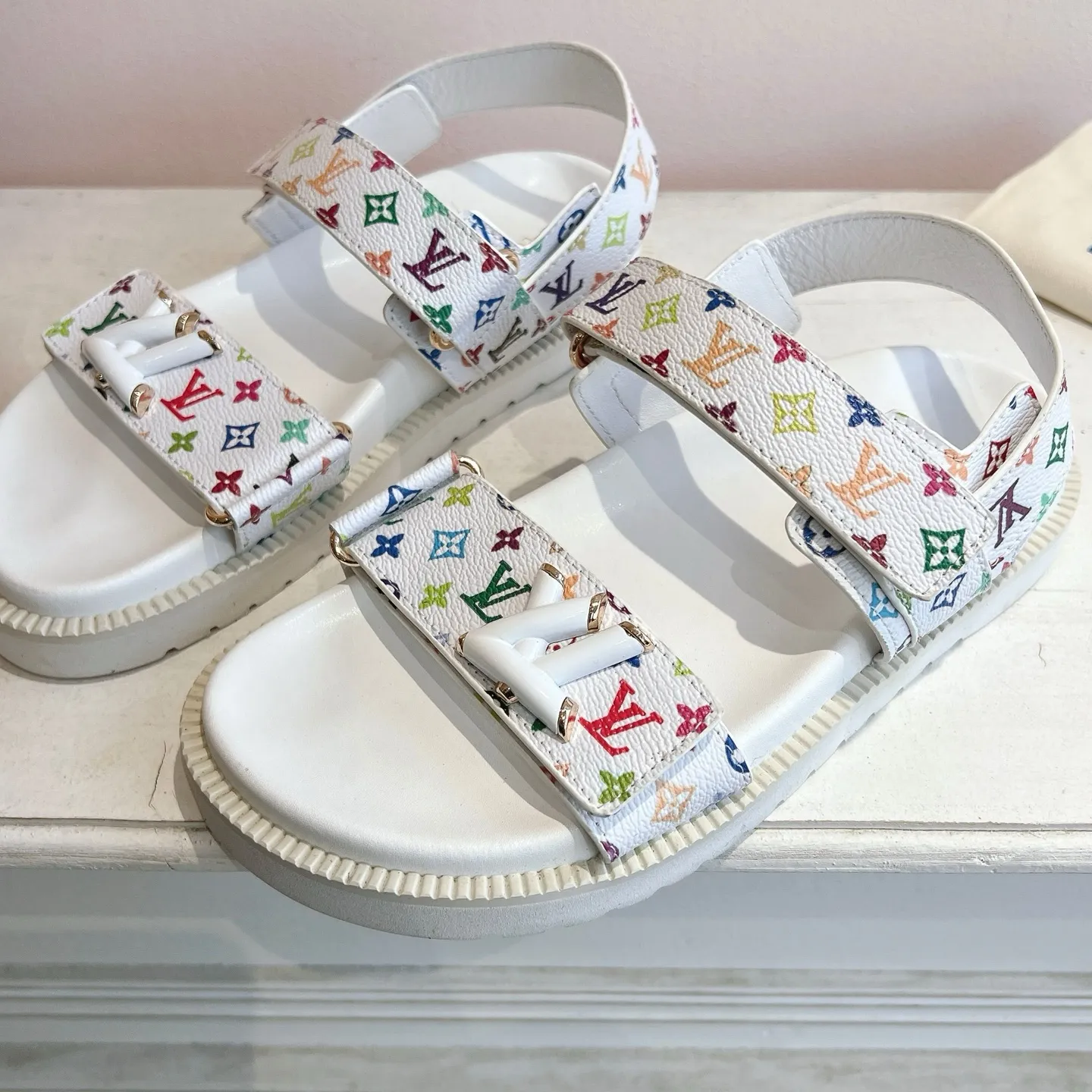 👟👟Ex-factory price 420👟👟 Lv summer boat trailer series, 35-45 with full package